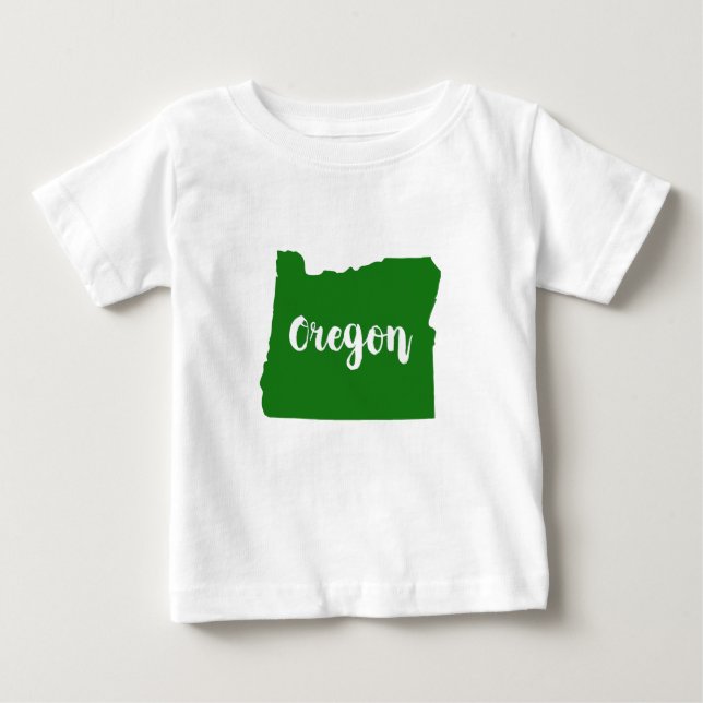 Oregon State Green Baby T-Shirt (Front)