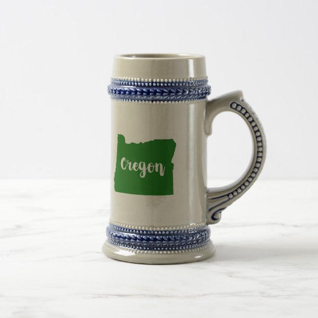 Oregon State Green Beer Stein (Right)