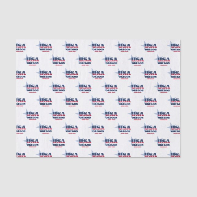 Oregon State Pride Tissue Paper (Front)