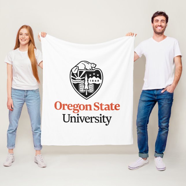 Oregon State University Fleece Blanket (In Situ)