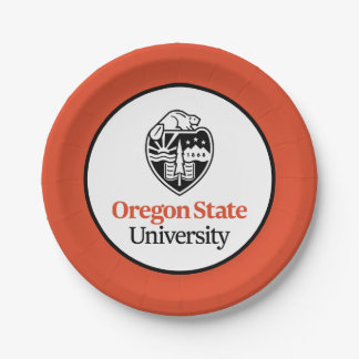 Oregon State University Paper Plates
