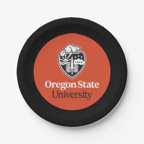 Oregon State University Paper Plates