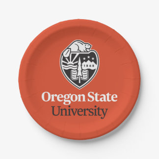 Oregon State University Paper Plates