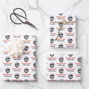 Oregon State University Wrapping Paper Sheets