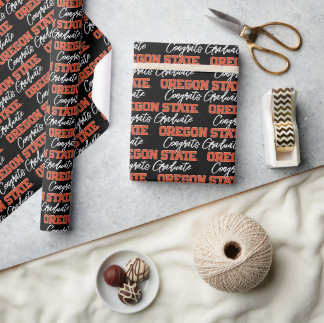 Oregon State Wrapping Paper