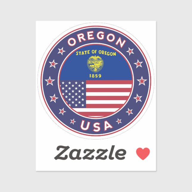 Oregon Sticker (Sheet)