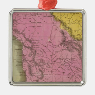 Oregon Territory 2 Metal Ornament