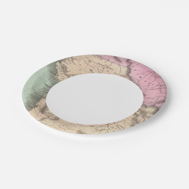 Oregon Territory Paper Plates (Angled)