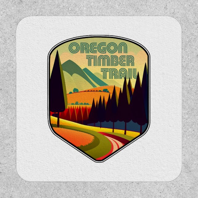 Oregon Timber Trail Colors Patch (Front)