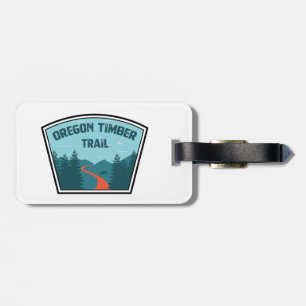 Oregon Timber Trail Luggage Tag