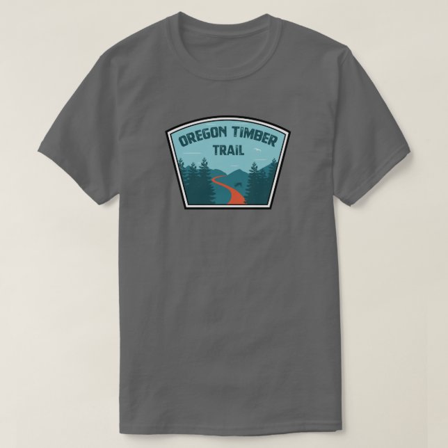 Oregon Timber Trail T-Shirt (Design Front)