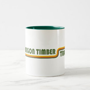 Oregon Timber Trail Two-Tone Coffee Mug