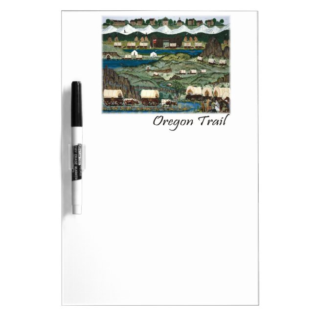 Oregon Trail Dry-Erase Board (Front)