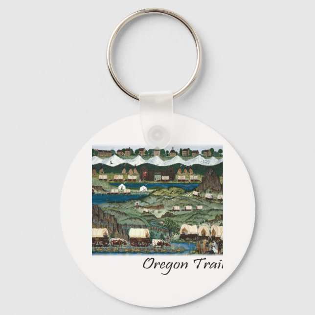 Oregon Trail Keychain (Front)
