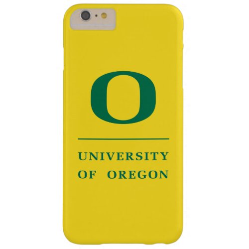 Oregon  University of Oregon Logo Barely There iPhone 6 Plus Case