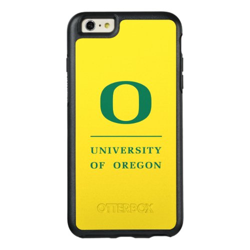Oregon  University of Oregon Logo OtterBox iPhone 66s Plus Case