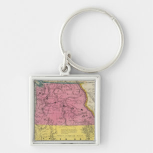 Oregon & Upper California Keychain