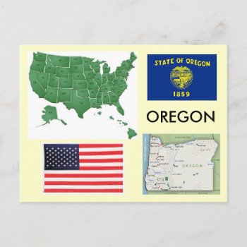 Oregon  Usa Postcard by archemedes at Zazzle