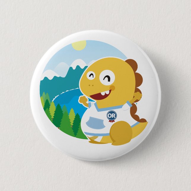 Oregon VIPKID Button (Front)