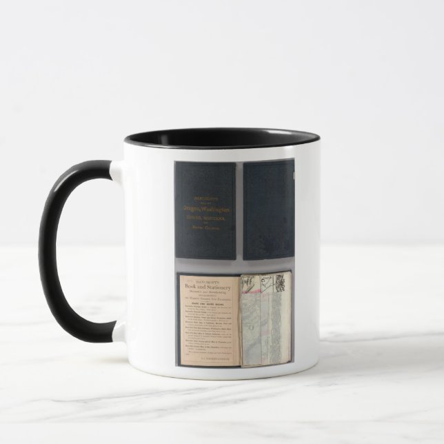 Oregon, Washington, Idaho, Montana Mug (Left)