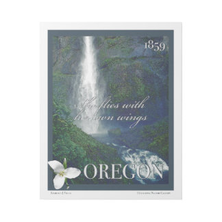 Oregon Waterfall Poster