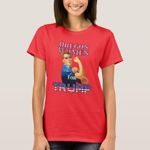 Oregon Women For Trump T_Shirt