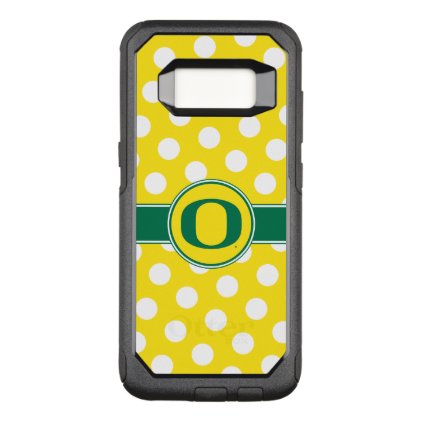 Oregon | Yellow Polka Dot Pattern OtterBox Commuter Samsung Galaxy S8 Case