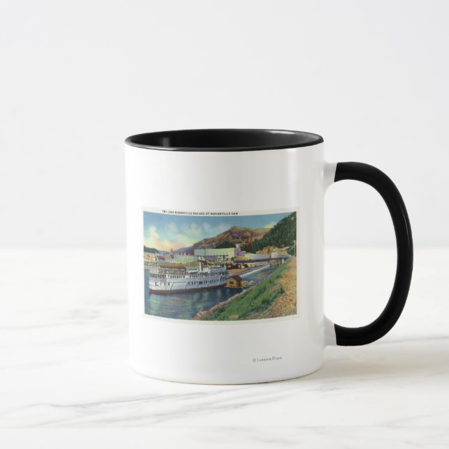 OregonLake Bonneville Steamer Docked at the Mug (Right)