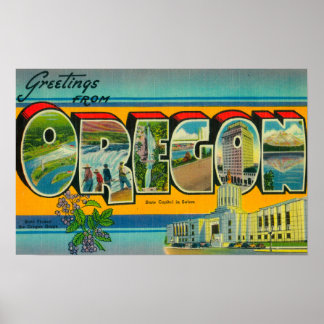 OregonLarge Letter Scenes 2 Poster