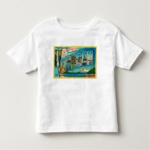 OregonLarge Letter Scenes 2 Toddler T-shirt