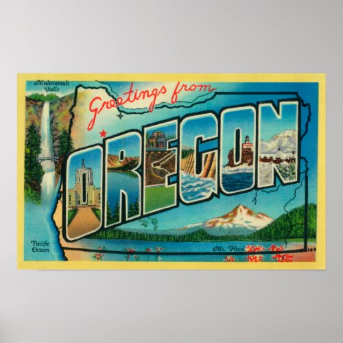 OregonLarge Letter Scenes 3 Poster