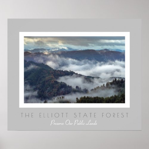 Oregons Elliott State Forest_ Protect Public Land Poster