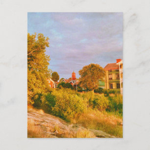 Öregrund, Roslagen, Sweden Holiday Postcard