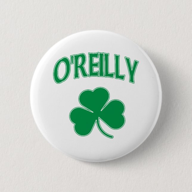O'Reilly Shamrock Button (Front)