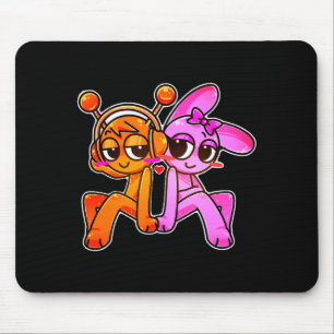 Oren X Nki Sprunky Couple! _ Simon Funbot Comfort Mouse Pad