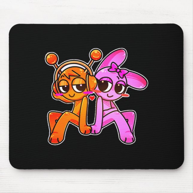 Oren X Nki Sprunky Couple! _ Simon Funbot Comfort  Mouse Pad (Front)