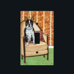 Oreo Cookie Boston Light Switch Cover<br><div class="desc">Animals</div>