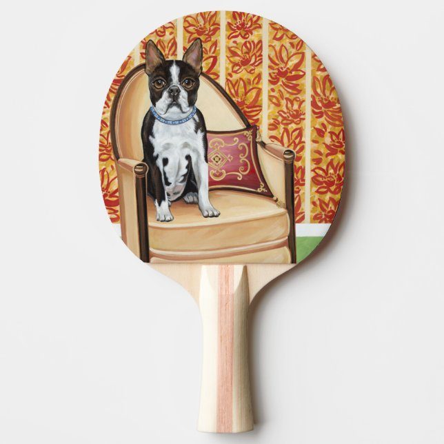 Oreo Cookie Boston Ping Pong Paddle (Front)