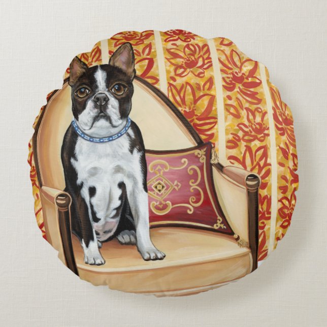 Oreo Cookie Boston Round Pillow (Front)