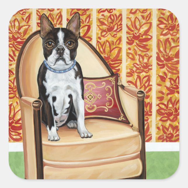 Oreo Cookie Boston Square Sticker (Front)