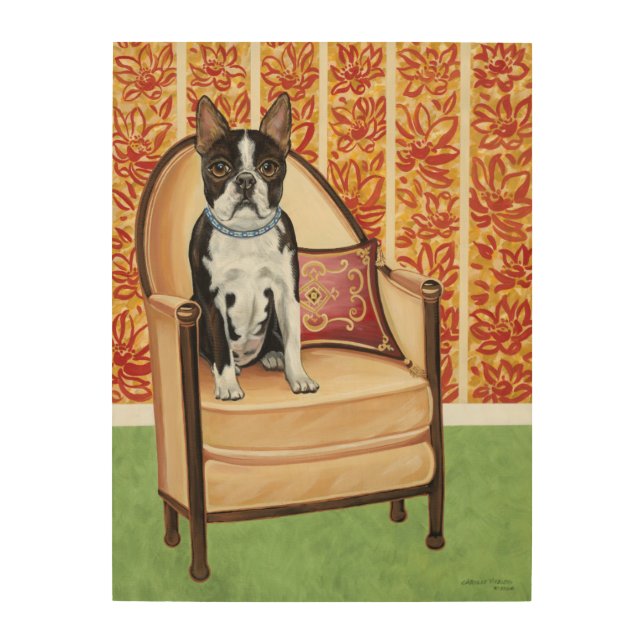 Oreo Cookie Boston Wood Wall Decor (Front)