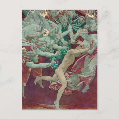 Orestes and the Furies by John Singer Sargent Postcard