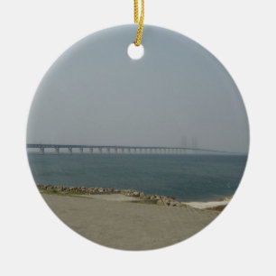 Oresund Bridge Ceramic Ornament