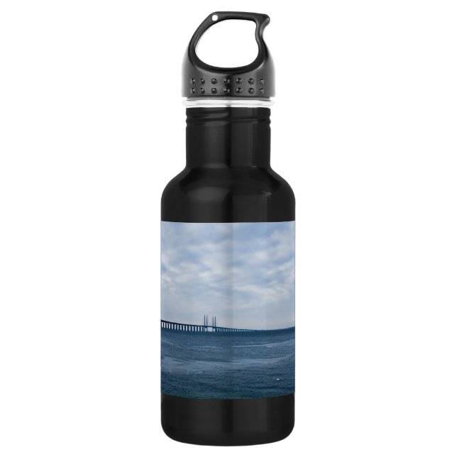 Oresund Bridge Water Bottle (Front)