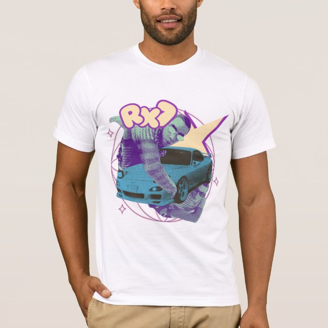 OREXO // Neon Rotary Groove Tee (Front)