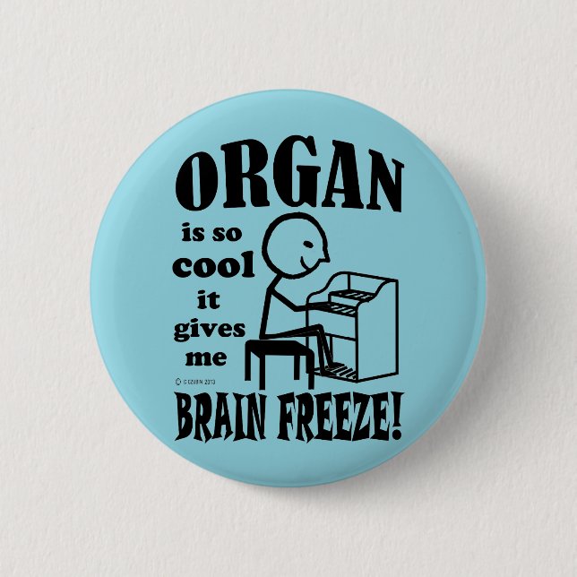 Organ, Brain Freeze Button (Front)