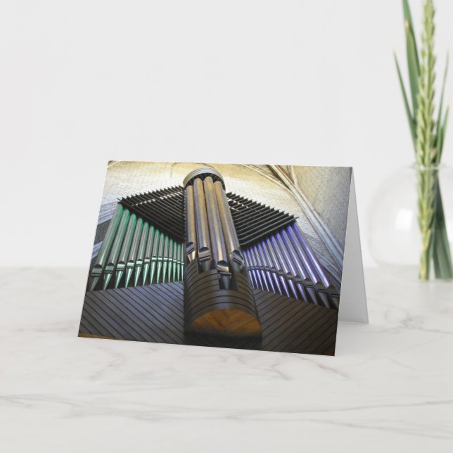 Organ, Cahors, France Card (Front)