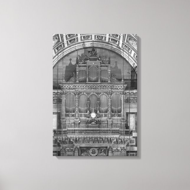 Organ Canvas Print (Front)