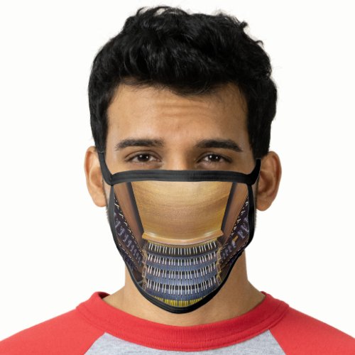 Organ console face mask for organists