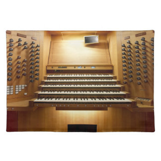 Organ console, Shanghai Placemat